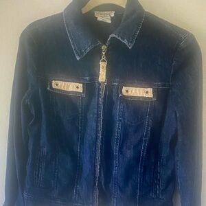 Vintage St.John Sport Denim Y2K Jean Jacket